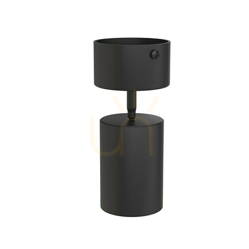 Check Ceiling Light Open Design Highlights Kika Black Aluminum GU10 IP20 8W
