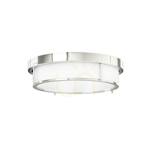 Check Plafond Open Design Highlights Romi 3xE14 White Chrome 40 cm
