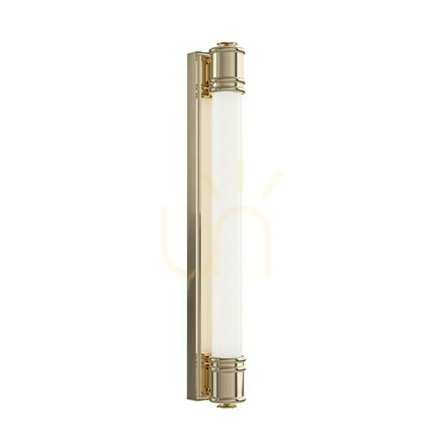 Check Wall Lamp Omi Open Design Highlights White Gold LED 13W IP44 3000K 584mm