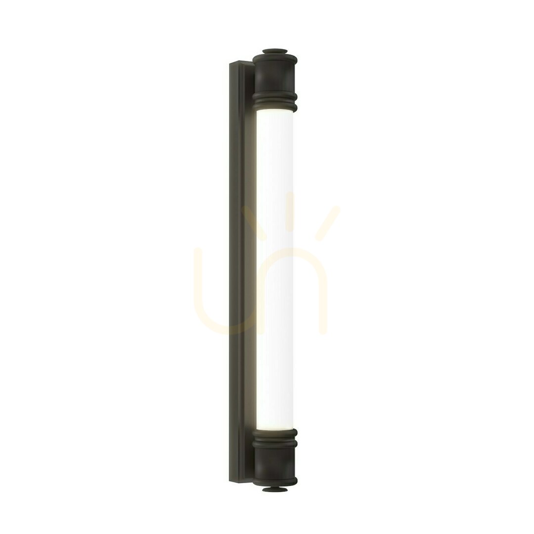 Omi LED Wall Light by Open Design Highlights, IP44, Matte White/Black, 3000K 823lm