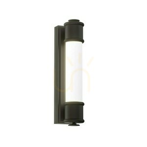 Omi wall lamp Open Design Highlights IP44 matte white black LED 3000K 6W 300mm small 2