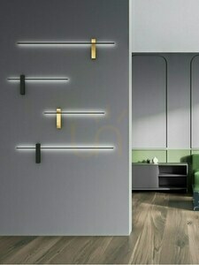 Wall lamp Bene Parette Nero 100 by Open Design Highlights, matte black LED 3000K small 1
