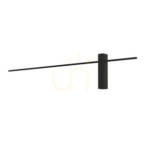 Wall lamp Bene Parette Nero 100 by Open Design Highlights, matte black LED 3000K small 2