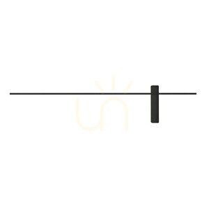 Wall lamp Bene Parette Nero 100 by Open Design Highlights, matte black LED 3000K small 4