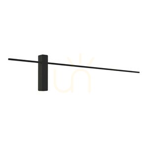 Wall lamp Bene Parette Nero 100 by Open Design Highlights, matte black LED 3000K small 0