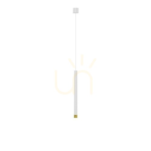 Check Pendant Light Open Design Highlights Q White Gold Aluminum G9 1500 mm