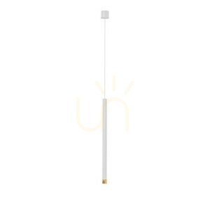 Pendant Light Open Design Highlights Q White Rose Gold Aluminum 28 mm small 0