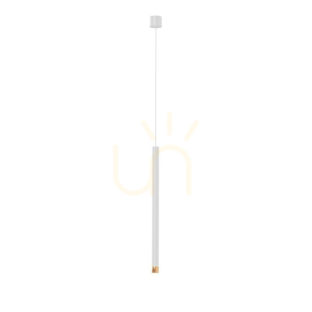 Q I Bianco/ Rose Gold 50 Pendelleuchte von Orlicki Design