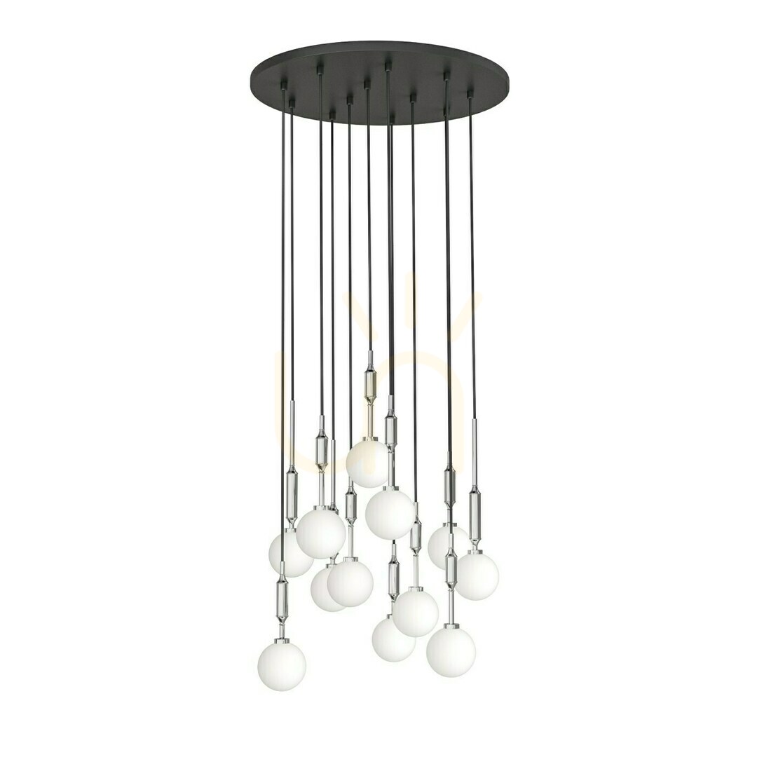 Ero XII Cromo 60 pendant lamp by Orlicki Design