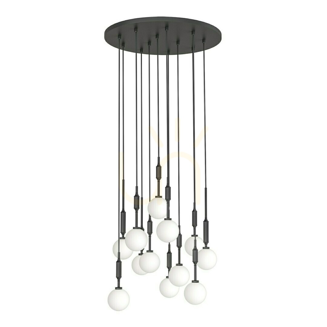 Ero XII Nero 60 pendant lamp by Orlicki Design