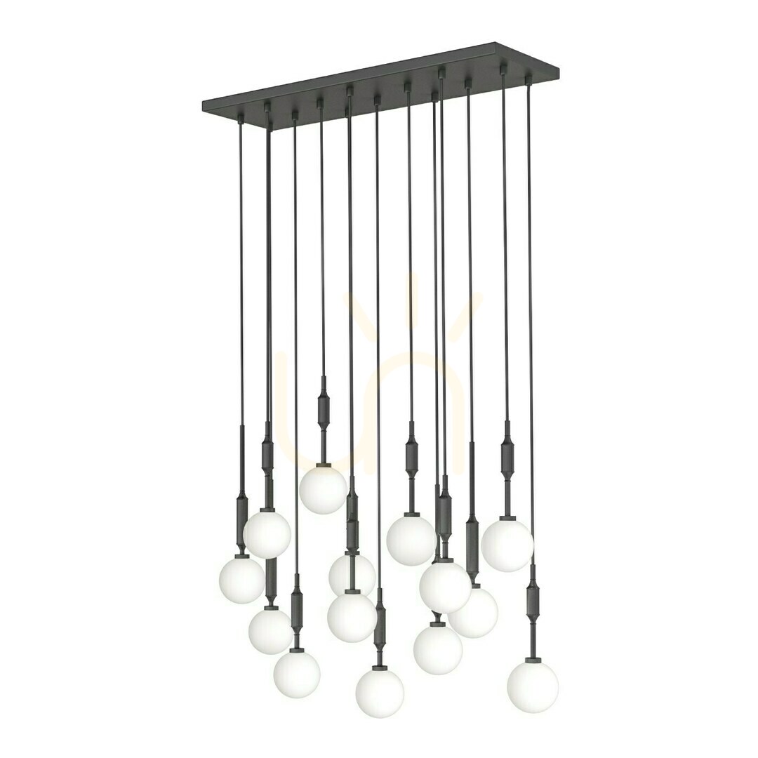 Ero XIV Nero 80X25 pendant lamp by Orlicki Design