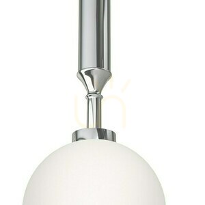 Ero Pendant Light Open Design Highlights Opal White Chrome 120 mm Glass Metal small 4
