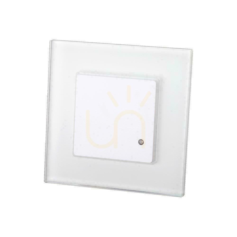 Microwave Motion Sensor Wall Mounted Flush Mounted White 1200W/300W V-TAC VT-8084.