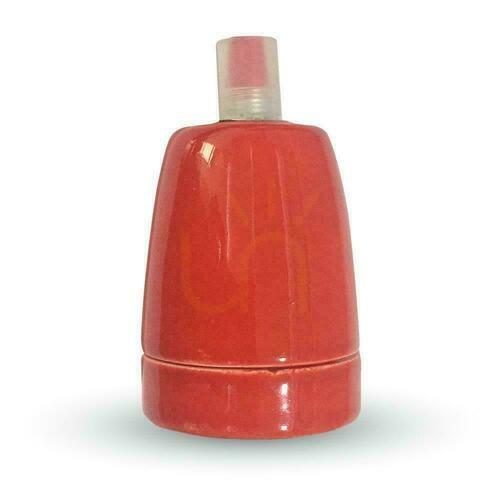 Check Porcelain Pendant Luminaire Red V-TAC VT-799-R 5 Year Warranty