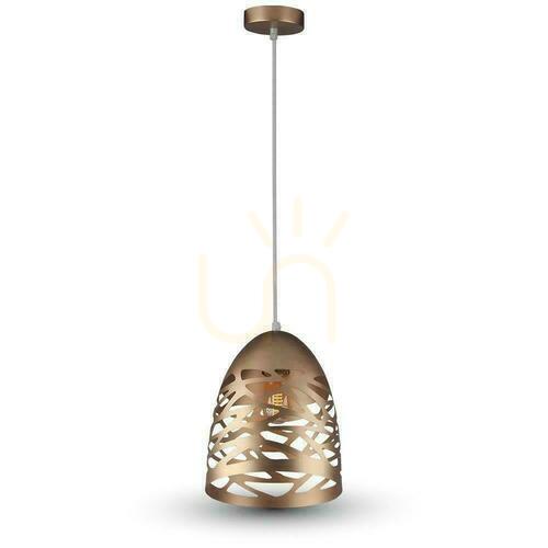 Check V-TAC Pendant Luminaire Gold Mat VT-7200-CG 5 Year Warranty