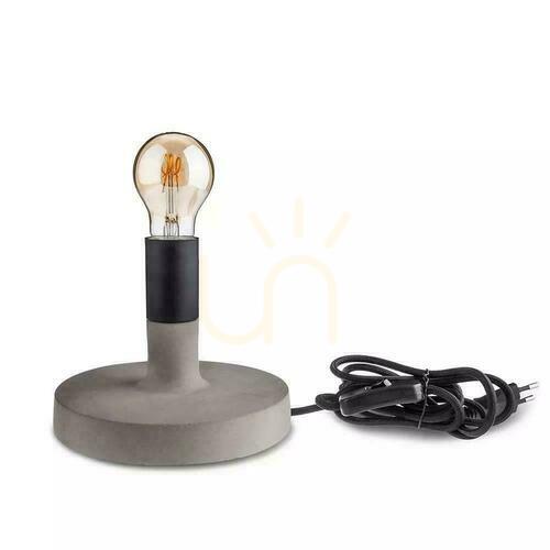 Check Desk Luminaire V-TAC Concrete Round fi170 VT-7171 5 Years Warranty