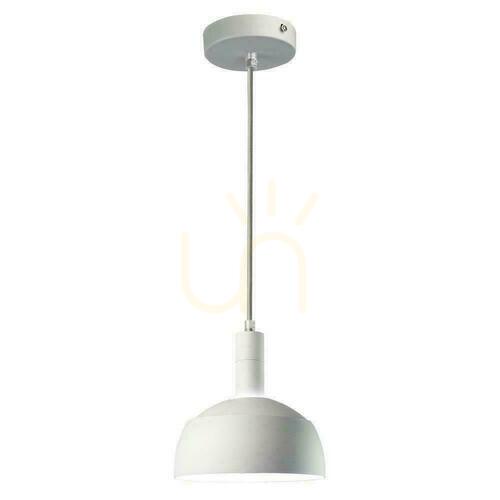 Check V-TAC E14 Aluminum Pendant Luminaire White Shade VT-7100-WH 5 Year Warranty