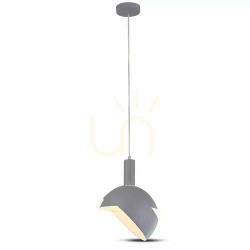 Check V-TAC E14 Aluminum Pendant Luminaire Grey Shade VT-7100-G 5 Year Warranty