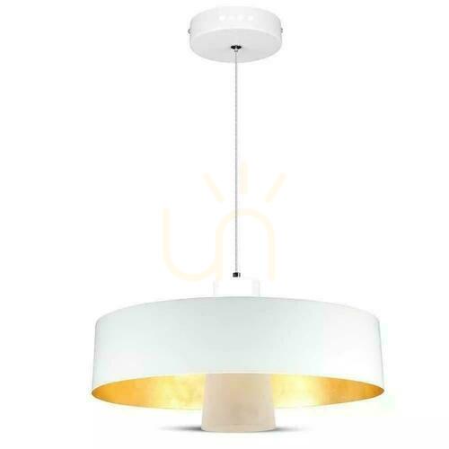 Check LED pendant luminaire V-TAC 7W (Acrylic) White 340x190mm VT-7666-WH 3000K 400lm 3 Years Warranty