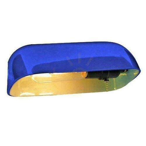 Check Blue Glass Shade for V-TAC Banker's Lamp VT-7151