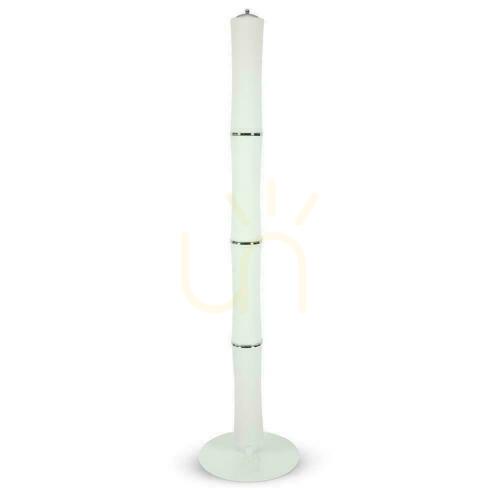 Check V-TAC 80W LED BAMBOO LED Floor Luminaire White VT-7096 3000K 4300lm 3 Years Warranty