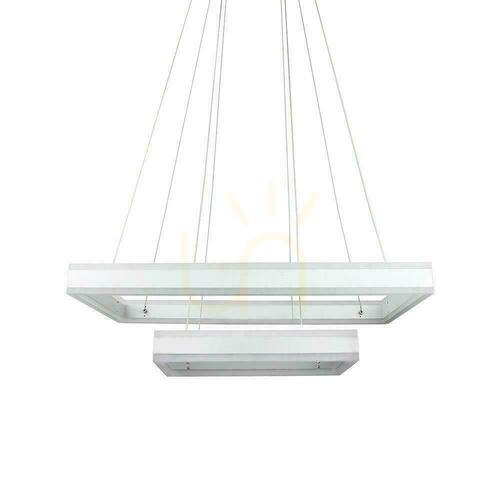 Check LED V-TAC 100W Soft Light Chandelier Pendant Luminaire Dimmable White VT-101-2D 3000K 8050lm 3 Years Warranty