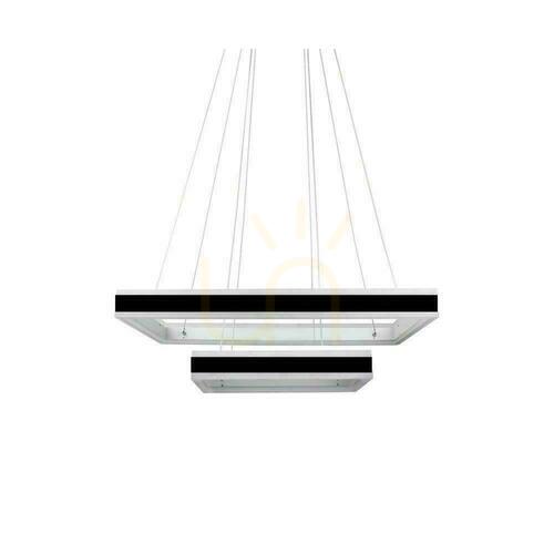 Check V-TAC 100W Soft Light Chandelier Pendant LED Luminaire Dimmable Black VT-101-2D 3000K 8050lm 3 Years Warranty