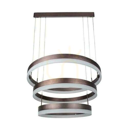 Check V-TAC 82W Soft Light Chandelier Dimmable LED Pendant Fixture VT-82-3 3000K 6500lm 3 Years Warranty