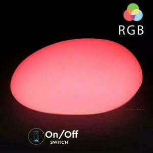 V-TAC LED Garden Lamp Stone 28cm Charging Remote Control VT-7802 RGBW 18lm small 6