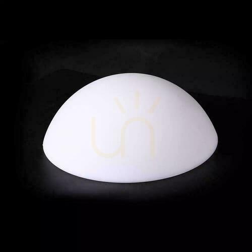 Check V-TAC LED Garden Luminaire Hemisphere 51cm Charging Remote Control V-TAC VT-7809 RGBW 108lm