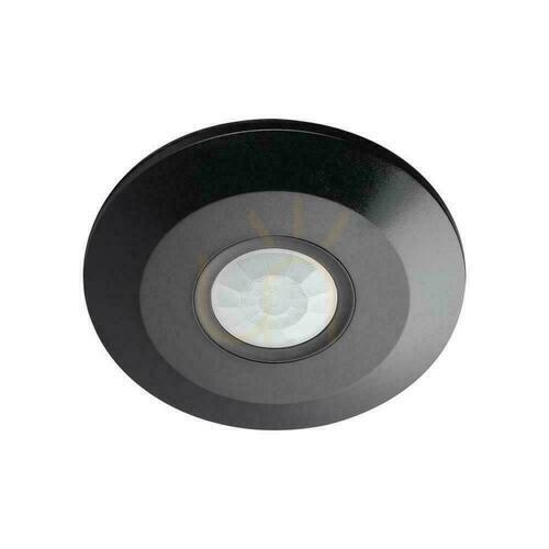 Check 360st Motion Sensor V-TAC Surface Mounted Ceiling SLIM 25mm Black VT-8027