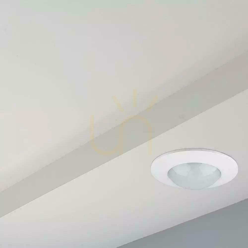 Check Ceiling Motion Sensor 360st Recessed Round White V-TAC VT-8029 Ceiling Motion Sensor 360st Recessed Round White V-TAC VT-8029