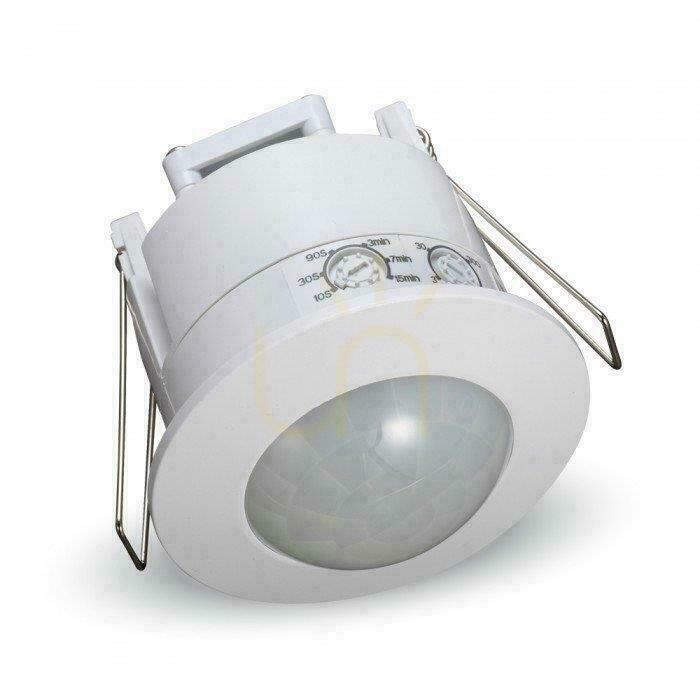 Check Ceiling Motion Sensor 360st Recessed Round White V-TAC VT-8029 Ceiling Motion Sensor 360st Recessed Round White V-TAC VT-8029