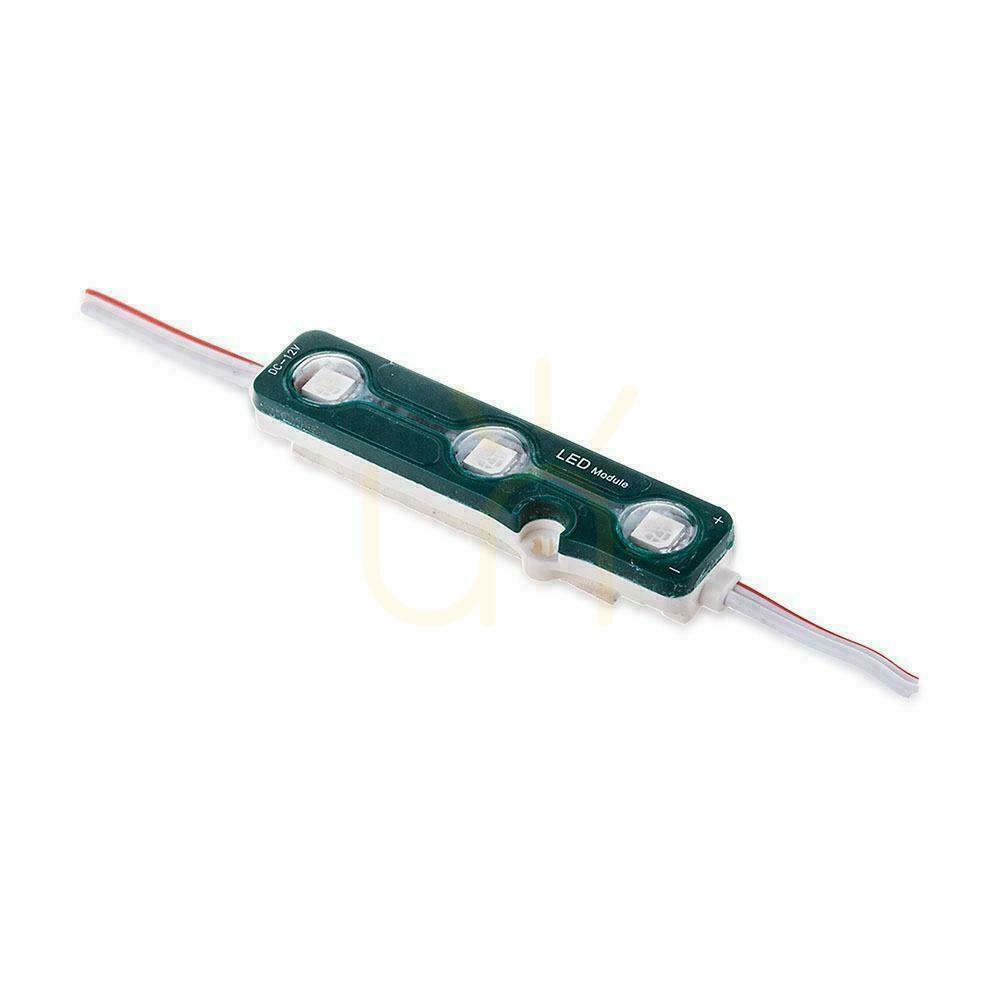 V-TAC LED Module 0.72W 3LED 160st SMD5050 IP67 VT-50503 Color Green 66lm