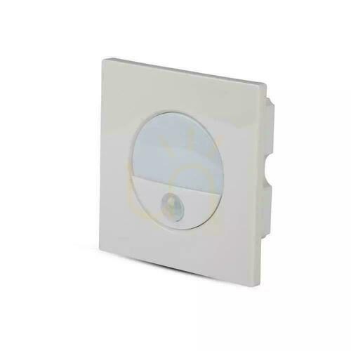 Check Stair Luminaire 3W LED V-TAC White Motion Sensor 230V VT-8035 4000K 100lm