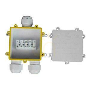 V-TAC VT-870 White Waterproof Junction Box IP68 for 8–12 mm Cables small 1