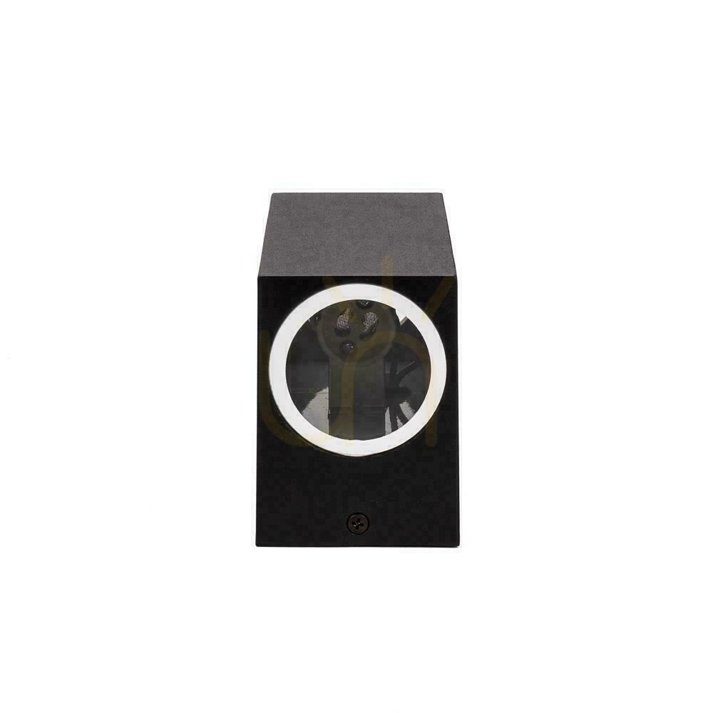 Preview Wall lamp V-TAC GU10 Aluminum Square Black Top Bottom IP44 VT-7652 Wall lamp V-TAC GU10 Aluminum Square Black Top Bottom IP44 VT-7652