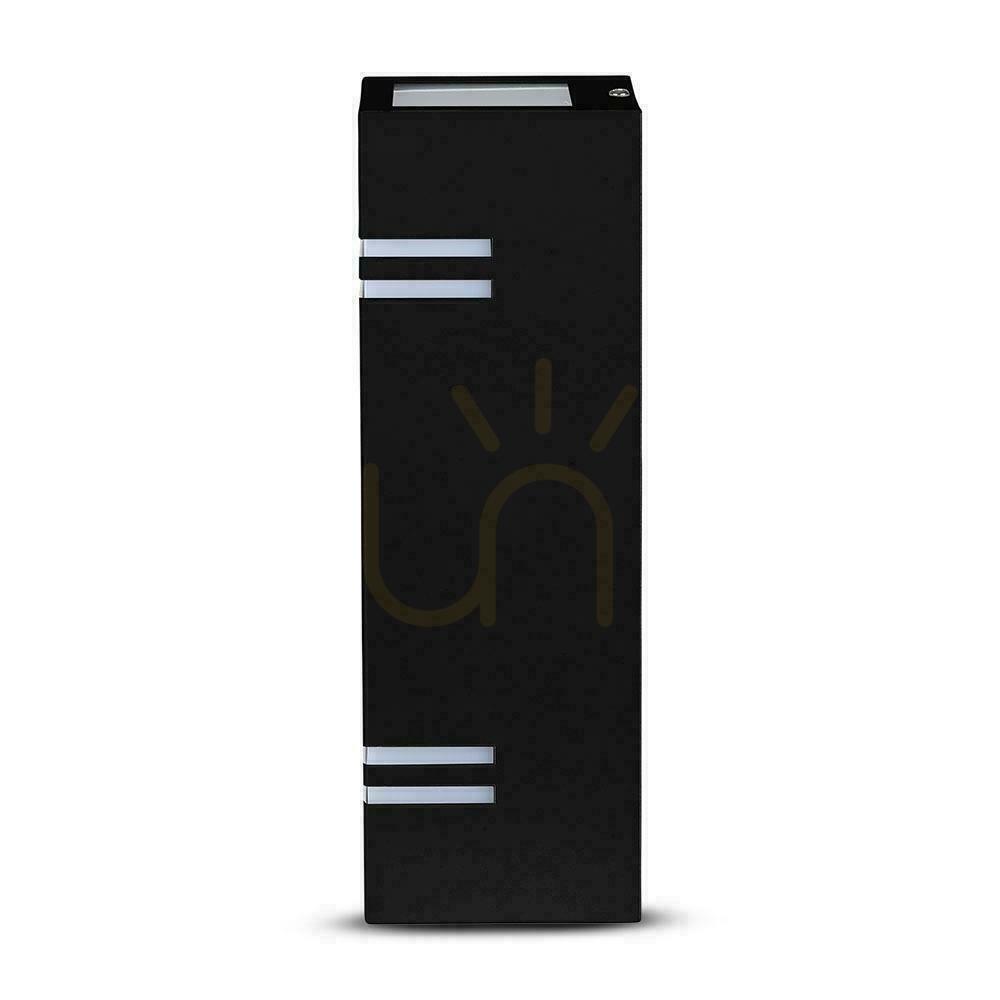 View Garden wall lamp V-TAC Square Black GU10 Top Bottom IP44 VT-7662 3 Years Warranty Garden wall lamp V-TAC Square Black GU10 Top Bottom IP44 VT-7662 3 Years Warranty