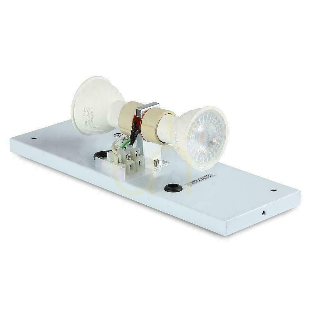 Show Garden wall lamp V-TAC Square Black GU10 Top Bottom IP44 VT-7662 3 Years Warranty Garden wall lamp V-TAC Square Black GU10 Top Bottom IP44 VT-7662 3 Years Warranty