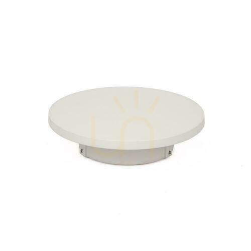 Check Wall Mounted 6W V-TAC Bridgelux White Round IP65 VT-741 wall lamp 4000K 660lm.