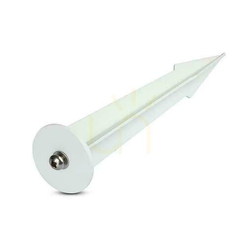Check Pin Drivable Dogrush Mount Universal White D60 H265 V-TAC VT-854