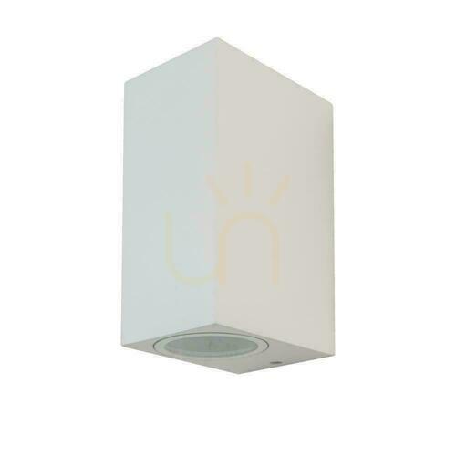 Check Wall lamp V-TAC Square White Top Bottom IP44 VT-7652 3 Years Warranty