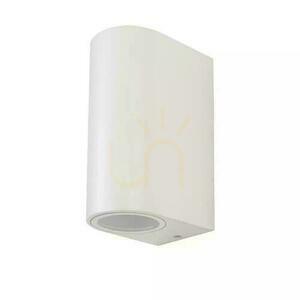 Wall lamp V-TAC Round White Top Bottom IP44 VT-7652 3 Years Warranty small 1