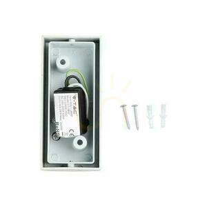 Wall lamp V-TAC Round White Top Bottom IP44 VT-7652 3 Years Warranty small 3