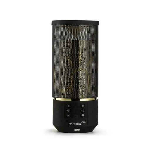 Check V-TAC Bluetooth Portable Speaker LEDs 6 light settings TWS 1200mAh VT-6211