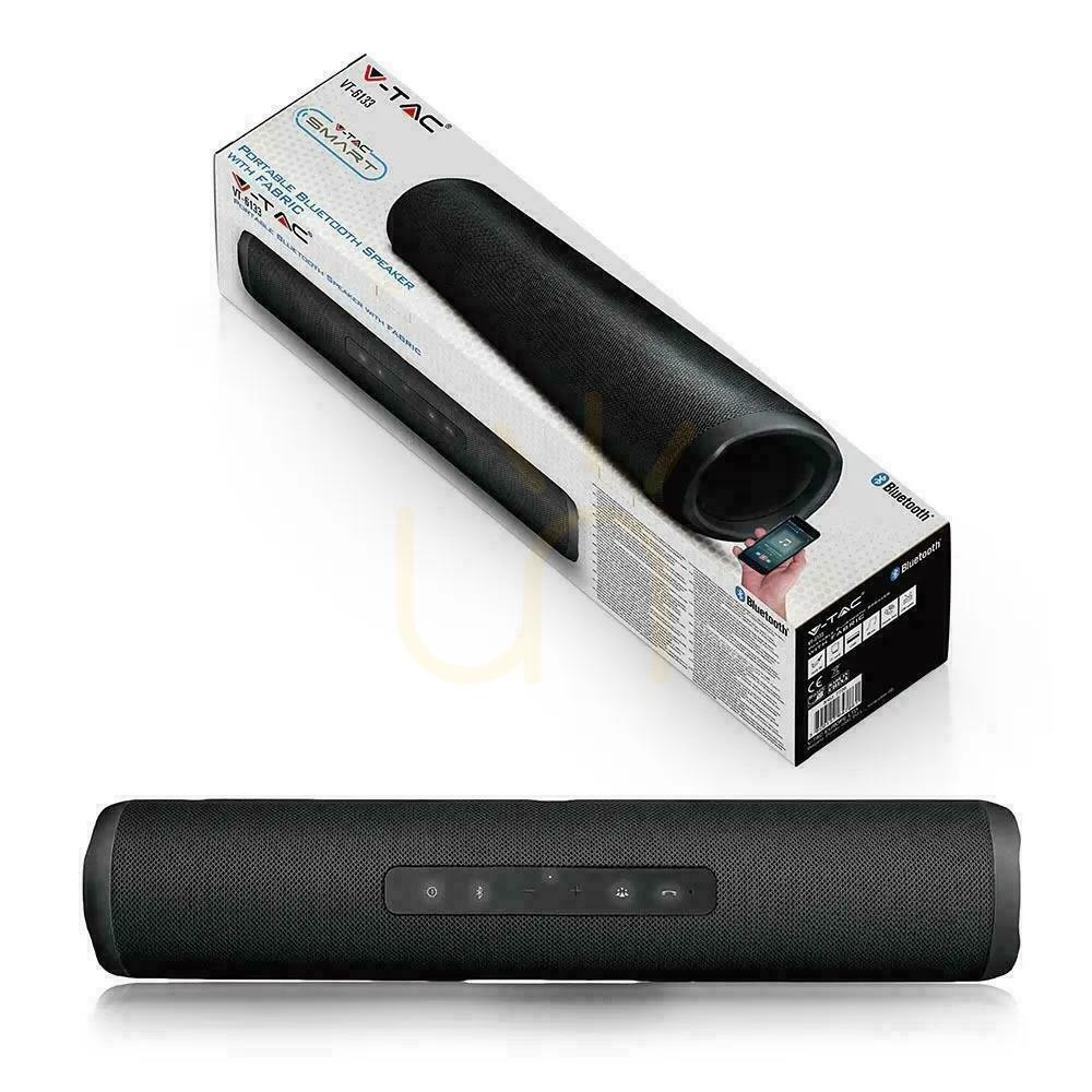 View V-TAC Portable Bluetooth Touch Button & FM USB Micro SD TWS 1200mAh VT-6133 Speaker. V-TAC Portable Bluetooth Touch Button & FM USB Micro SD TWS 1200mAh VT-6133 Speaker.