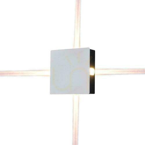Check V-TAC 4W LED wall luminaire IP65 White Square VT-704 4000K 440lm
