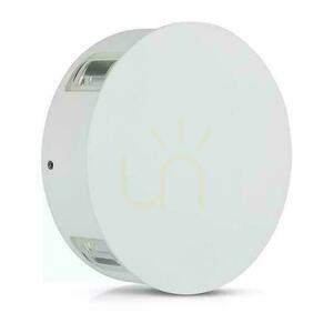 V-TAC 4W LED Wall Luminaire IP65 White Round VT-706 3000K 440lm. small 0