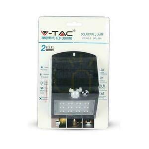 Solar Projector 1.5W LED Black V-TAC VT-767-2 4000K 220lm small 4