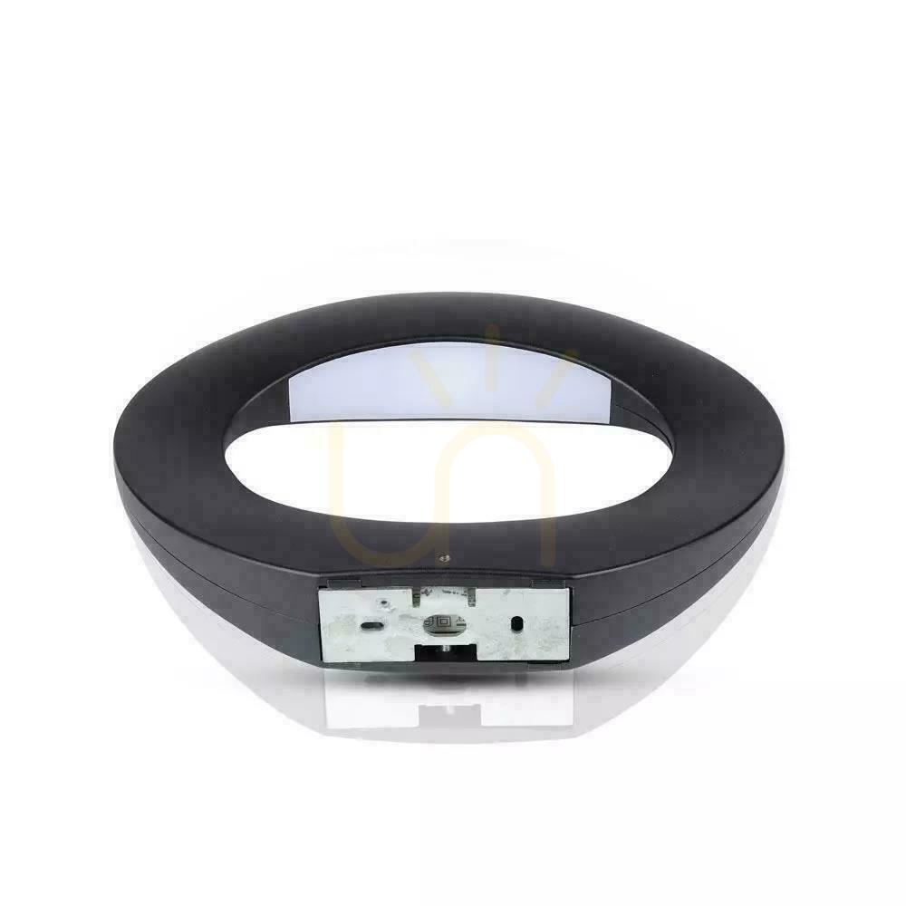 Show Wall lamp V-TAC 10W LED Black VT-811 3000K 1100lm. Wall lamp V-TAC 10W LED Black VT-811 3000K 1100lm.